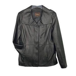Cole Haan | Black Leather Jacket 10